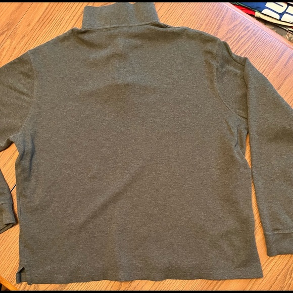 Mens premium Polo By Ralph Lauren 1/4 zip sweater - Picture 2 of 5